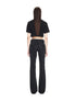 OFF-WHITE Off Stamp Rib Cropped Tee Womens Apparel